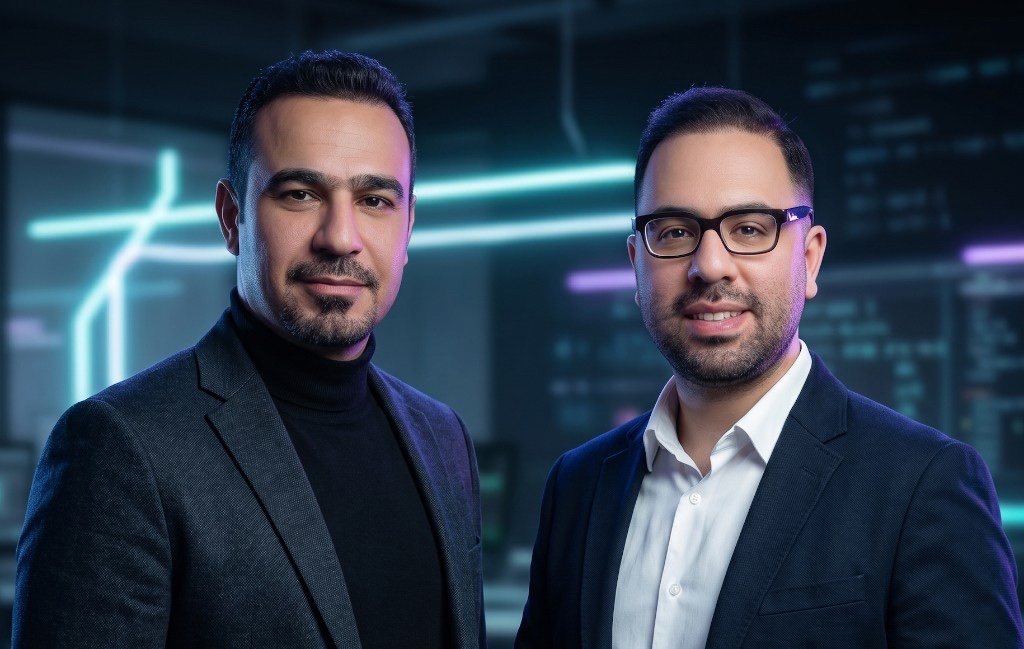 vboom founders — Hadi Abtin Far and Sohrab Behrouzian